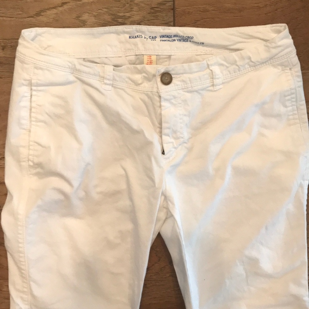 Gap white pants